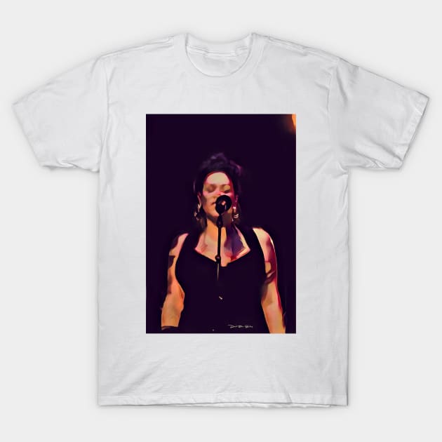 Beth Hart - Austin, Texas - Graphic 4 T-Shirt by davidbstudios